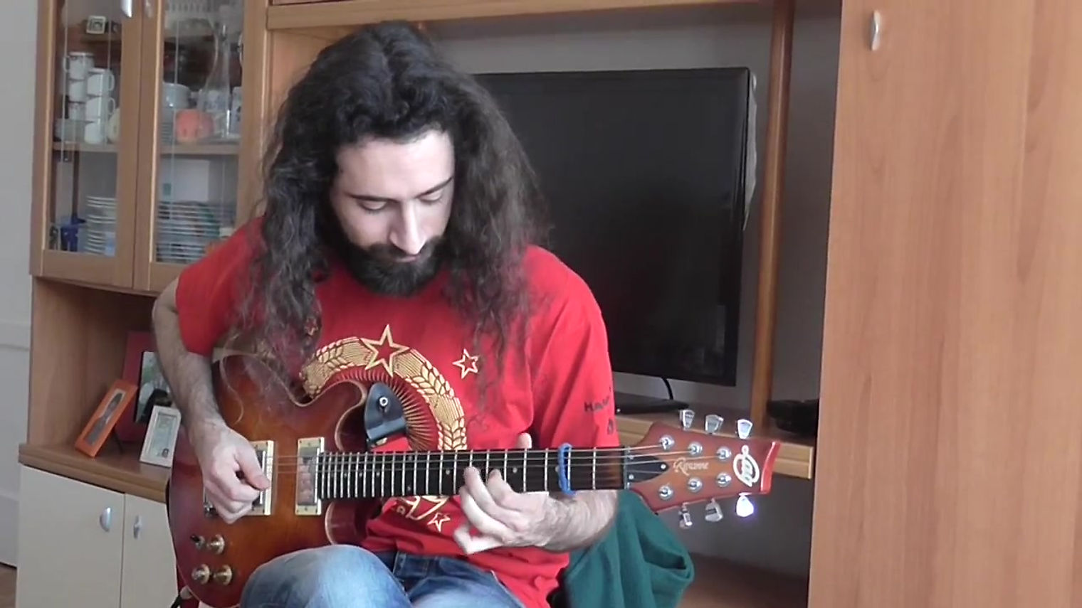 Guthrie Govan -Wonderful slippery thing (cover by Andrea Iacoviello)